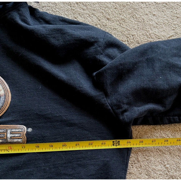 Realtree Hoodie Sweatshirt iBlack Pullover Long Sleeve Kangaroo Pockets Camo XL - Picture 6 of 8